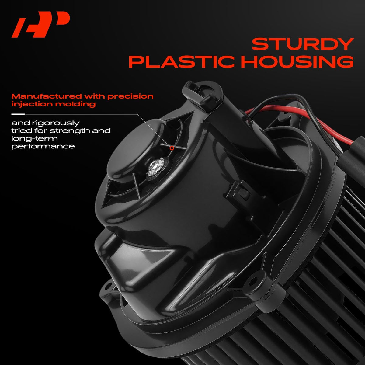 A-Premium Front HVAC Heater Blower Motor with Fan Cage
