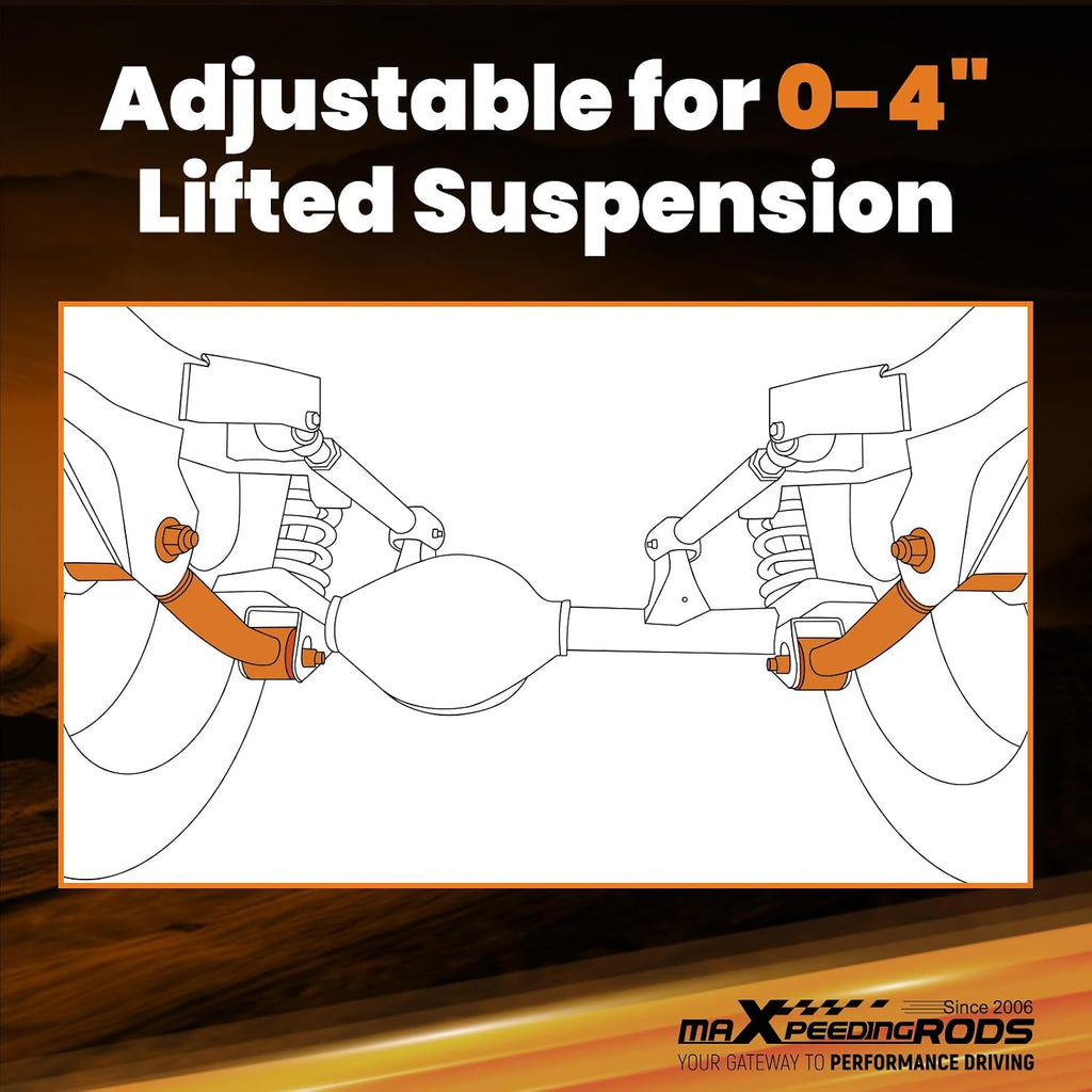 maXpeedingrods Adjustable Lower Control Arm for Wrangler TJ Cherokee XJ ZJ