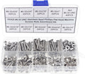 #6-32 UNC Stainless Steel Phillips Flat Head Machine Screws Nuts Kit