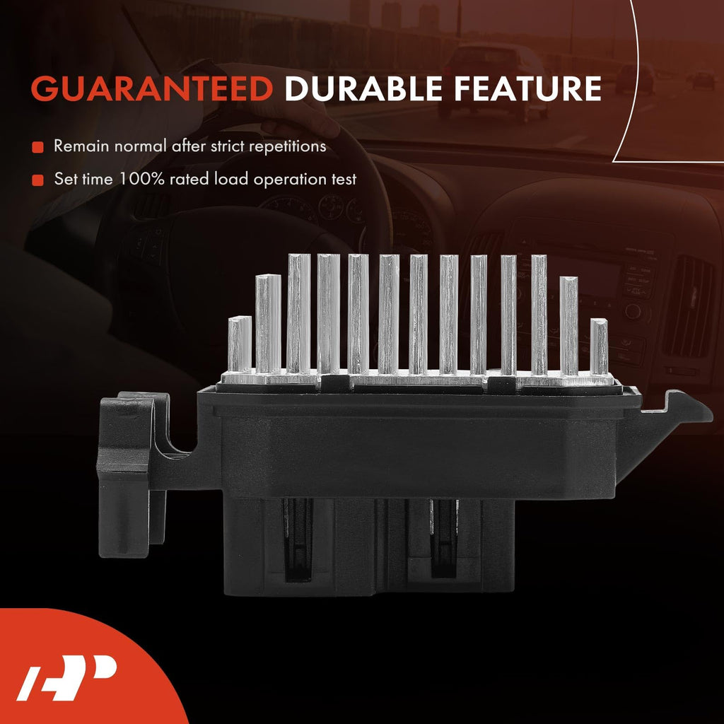 A-Premium Front HVAC Blower Motor Resistor Compatible with Dodge