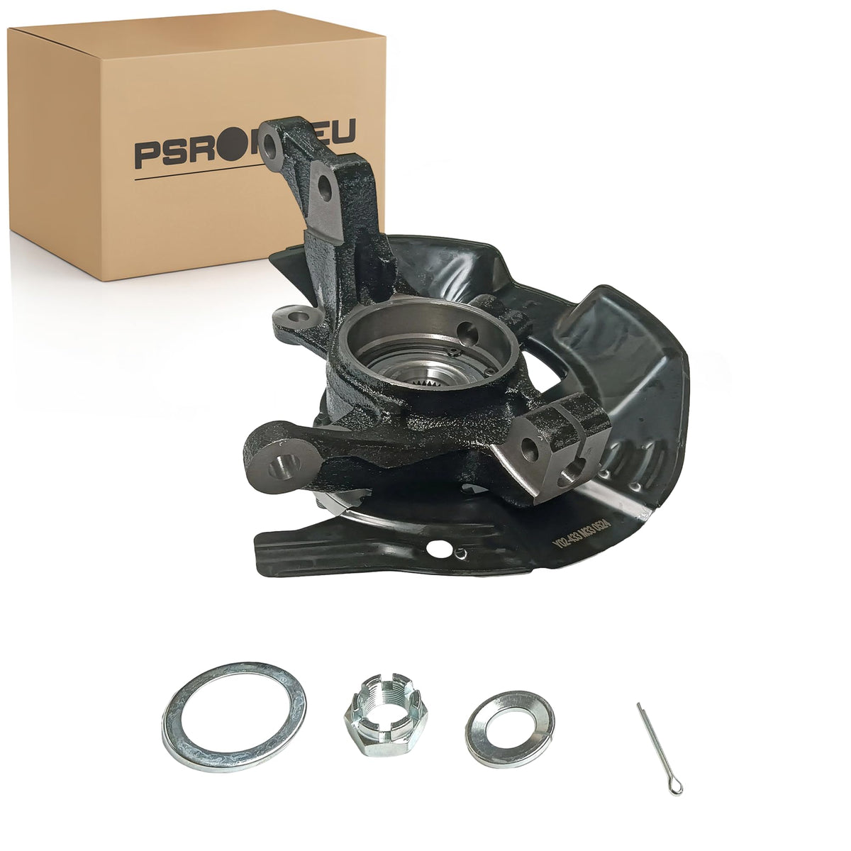 Front Left Steering Knuckle and Wheel Hub Bearing Assembly 698-455