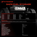 A-Premium Fuel Tank with Lock Ring & O-Ring Compatible with Subaru