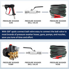 Ball Valve Pressure Washer