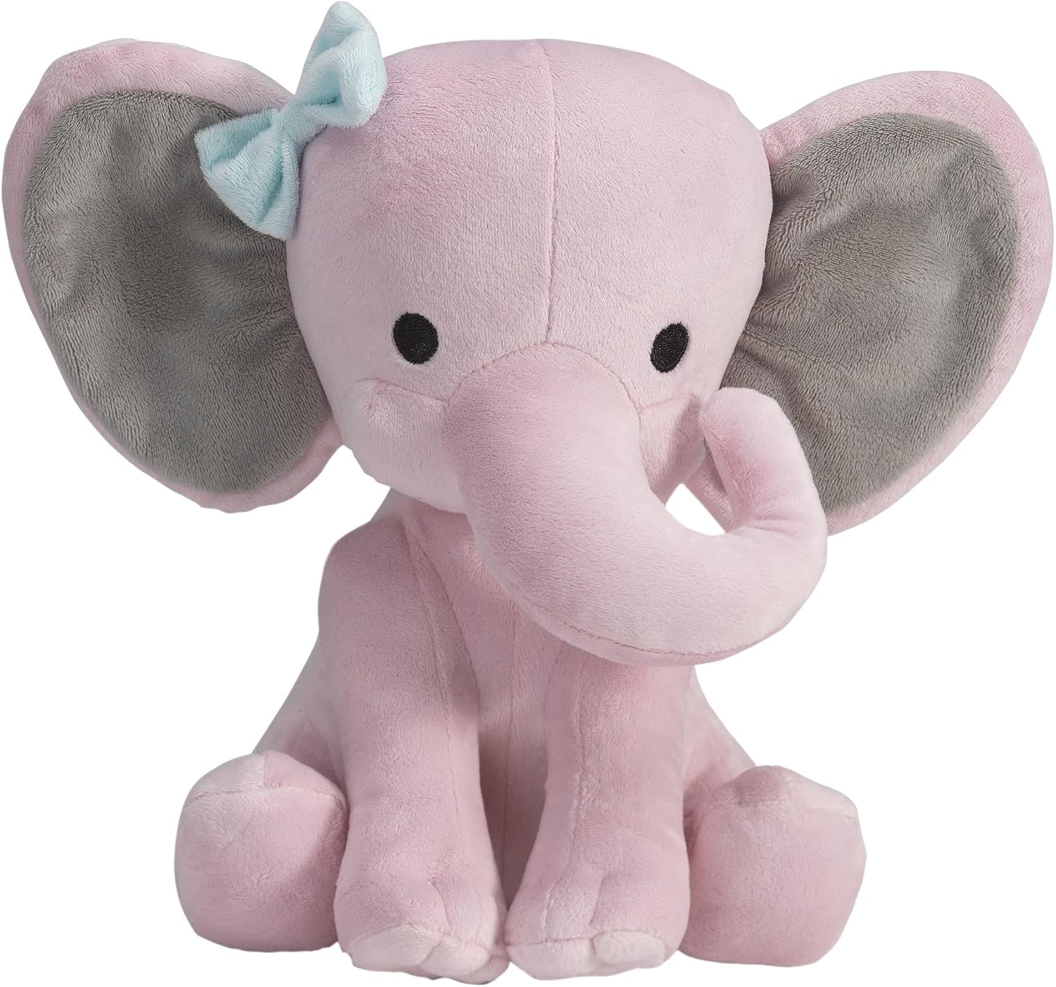 Twinkle Toes Pink Elephant Plush, Hazel, 1 Count (Pack of 1)