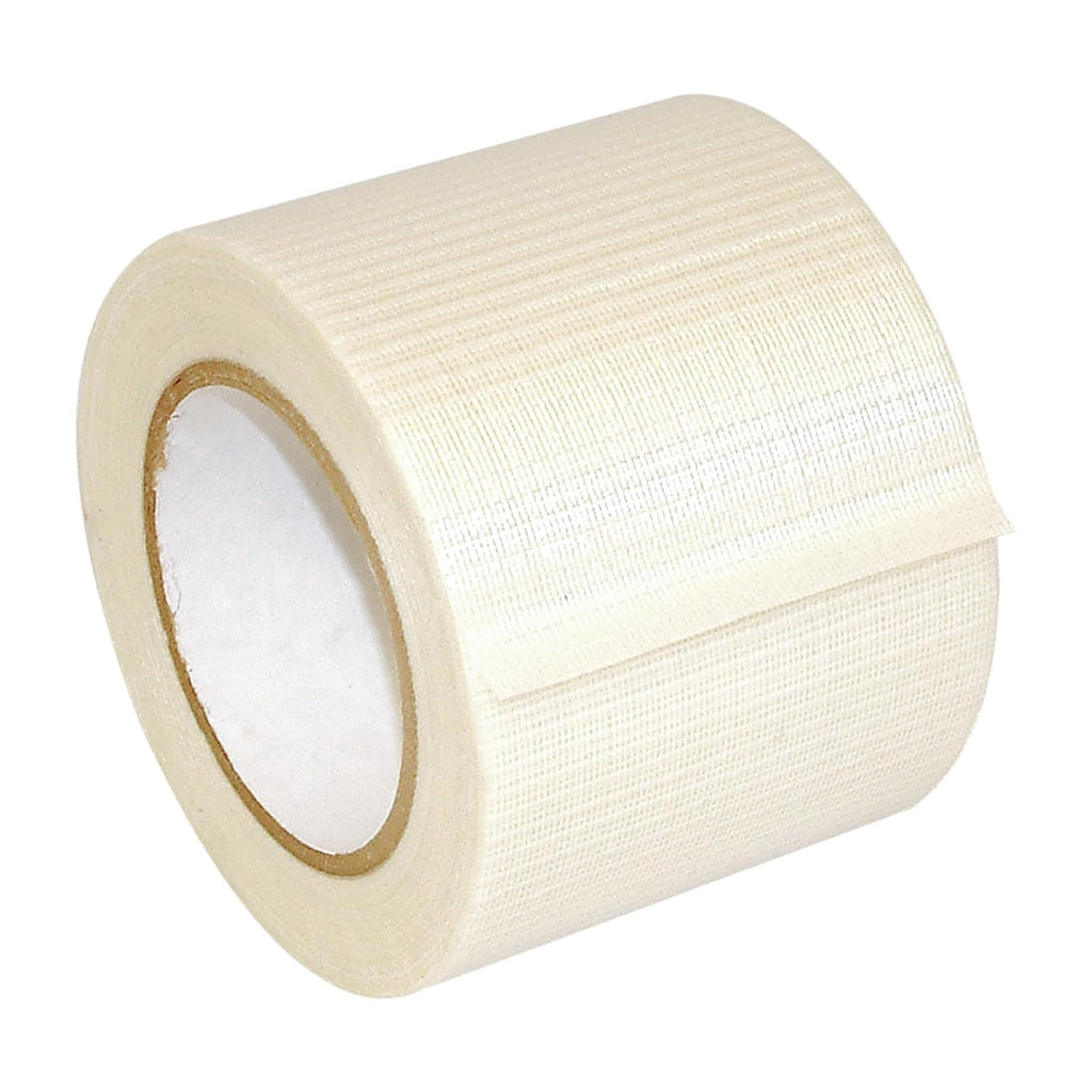 JVCC Bi-Directional Filament Tape, 4 in. (96mm actual) x 60 yds. (Natural)