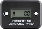 AIMILAR Vibration Hour Meter Gauge for Engine, Generator & Lawn Mower