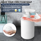 Automatic Soap Dispenser Touchless Foaming Pump 9 oz Rechargeable