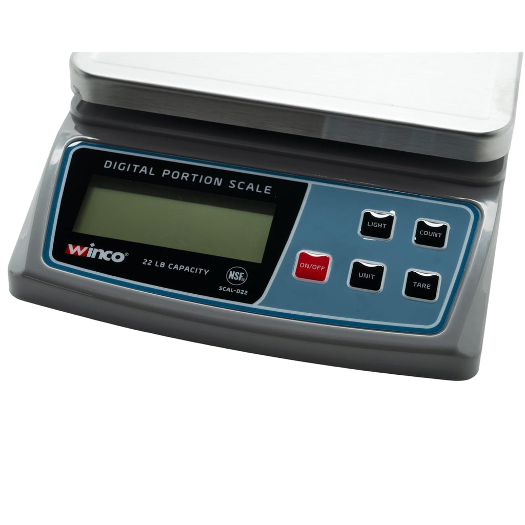 6 1/2" Clear Digital Portion Scale