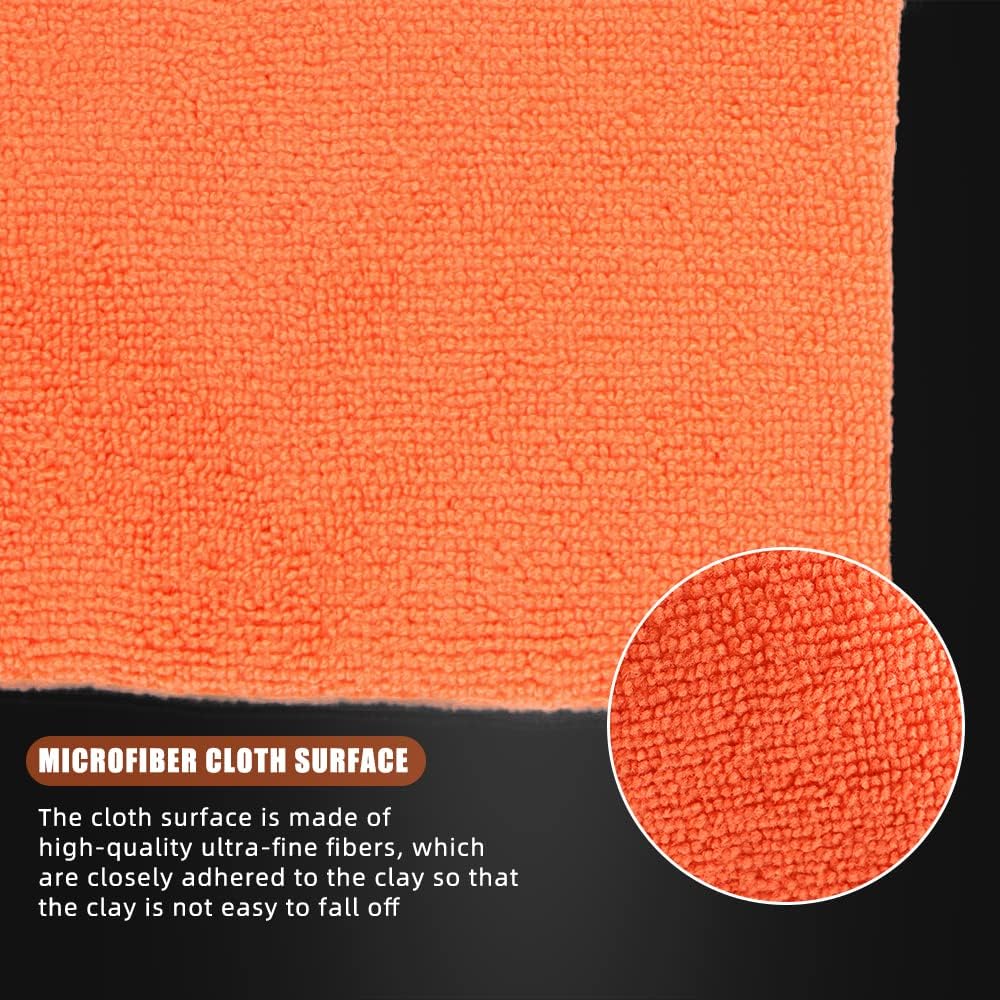 Clay Mitt, Medium Grade Clay Bar Infused Mitt, Synthetic Clay Glove, Car Detailing Glove Quickly Removes