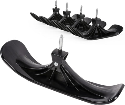 HOMBEBTTA Wagon Sled Board Attachment, Ski-Style Glider for Collapsible Wagon Cart