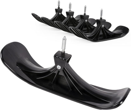 HOMBEBTTA Wagon Sled Board Attachment, Ski-Style Glider for Collapsible Wagon Cart