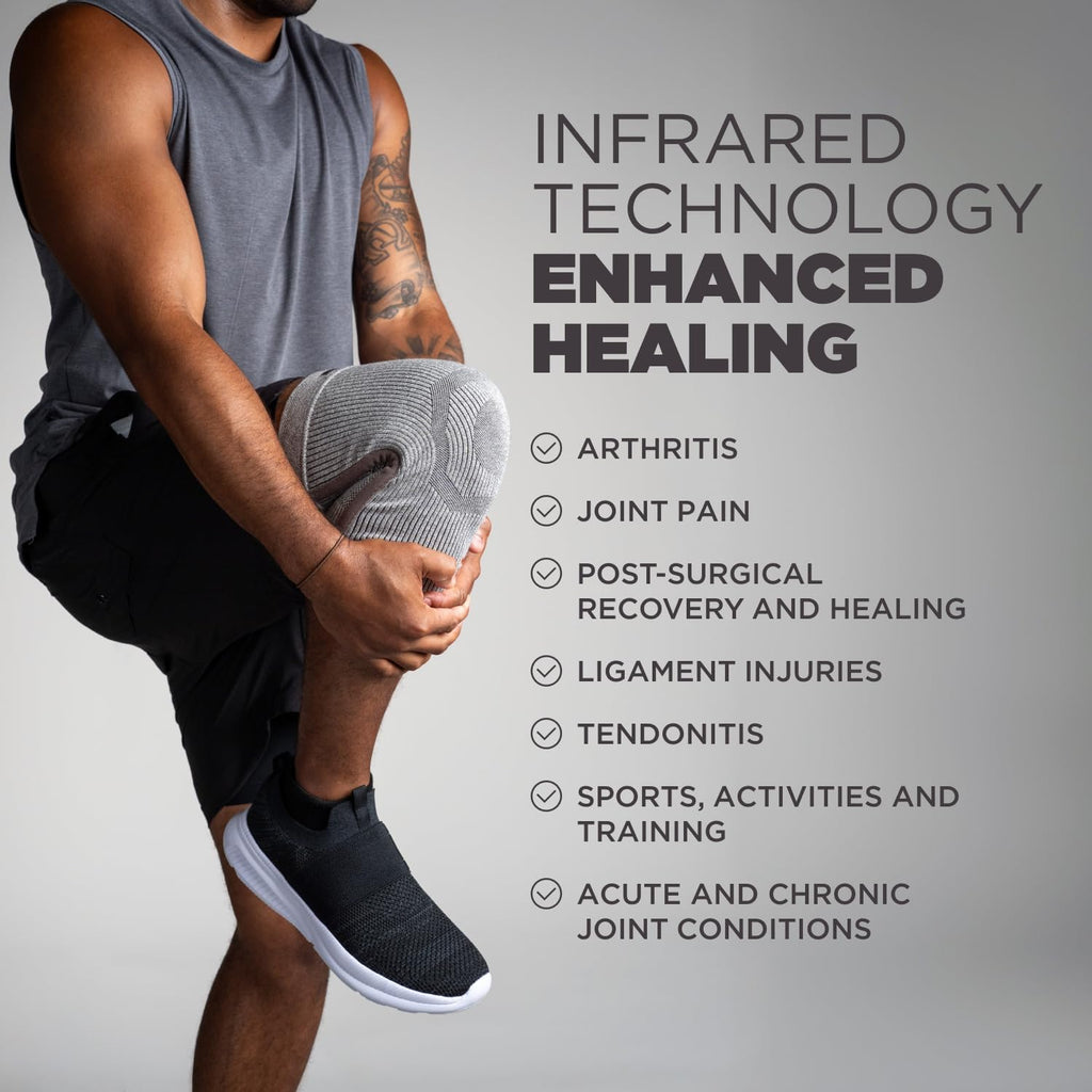 Knee Sleeve – Knee Braces for Knee Pain, Joint Pain Relief, Swelling, Inflammation Relief, and Circulation, Knee
