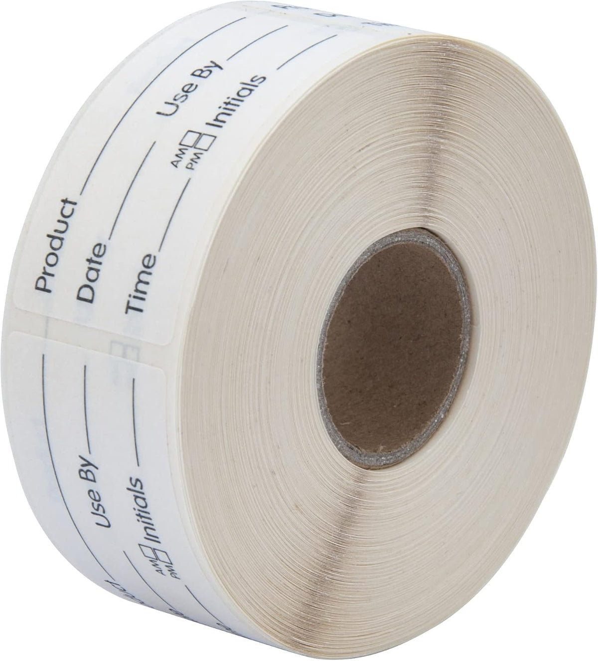 Blank 1 x 2 Inch Food Rotation Dissolvable Labels 2 Rolls