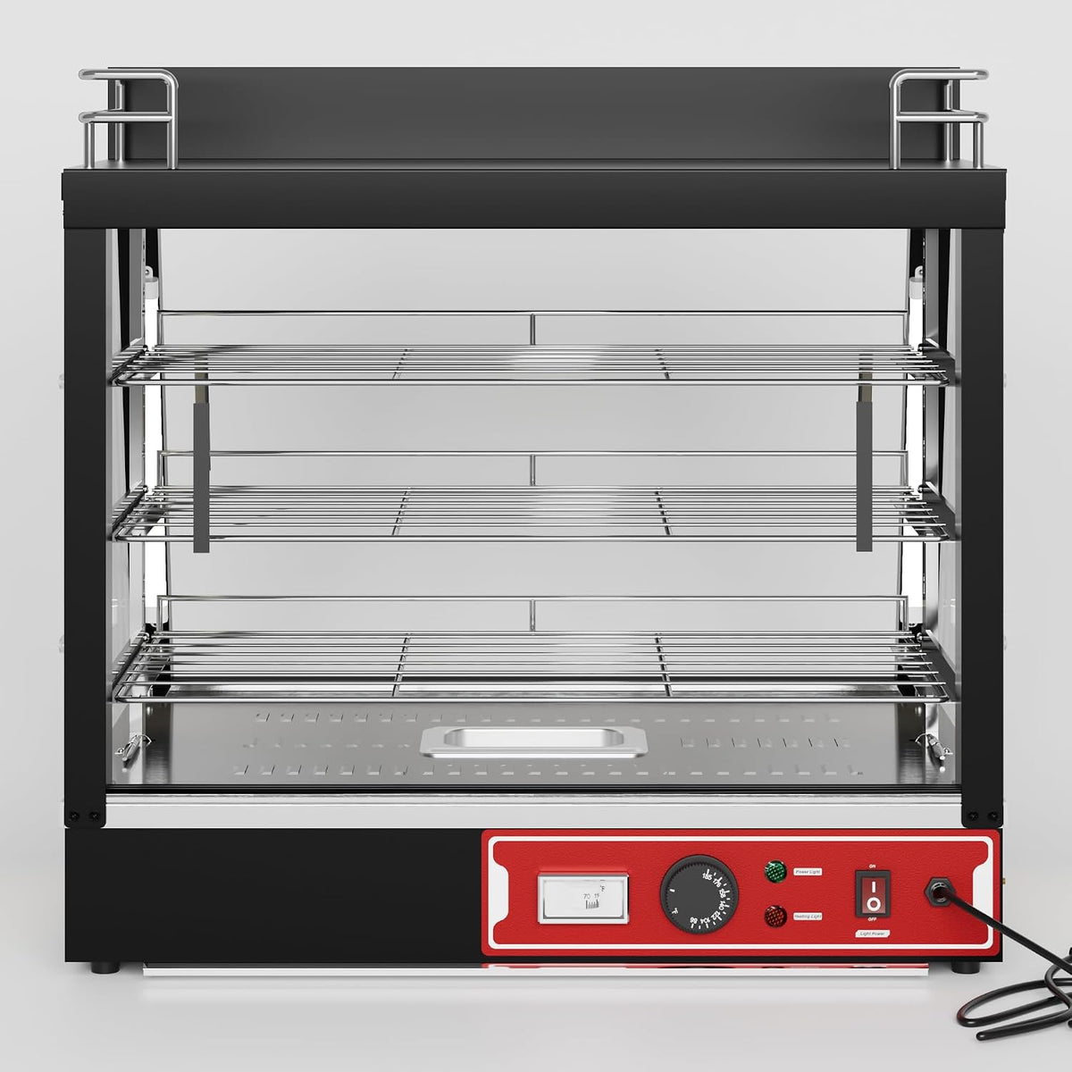 27" Countertop Food Warmer w/top Holder