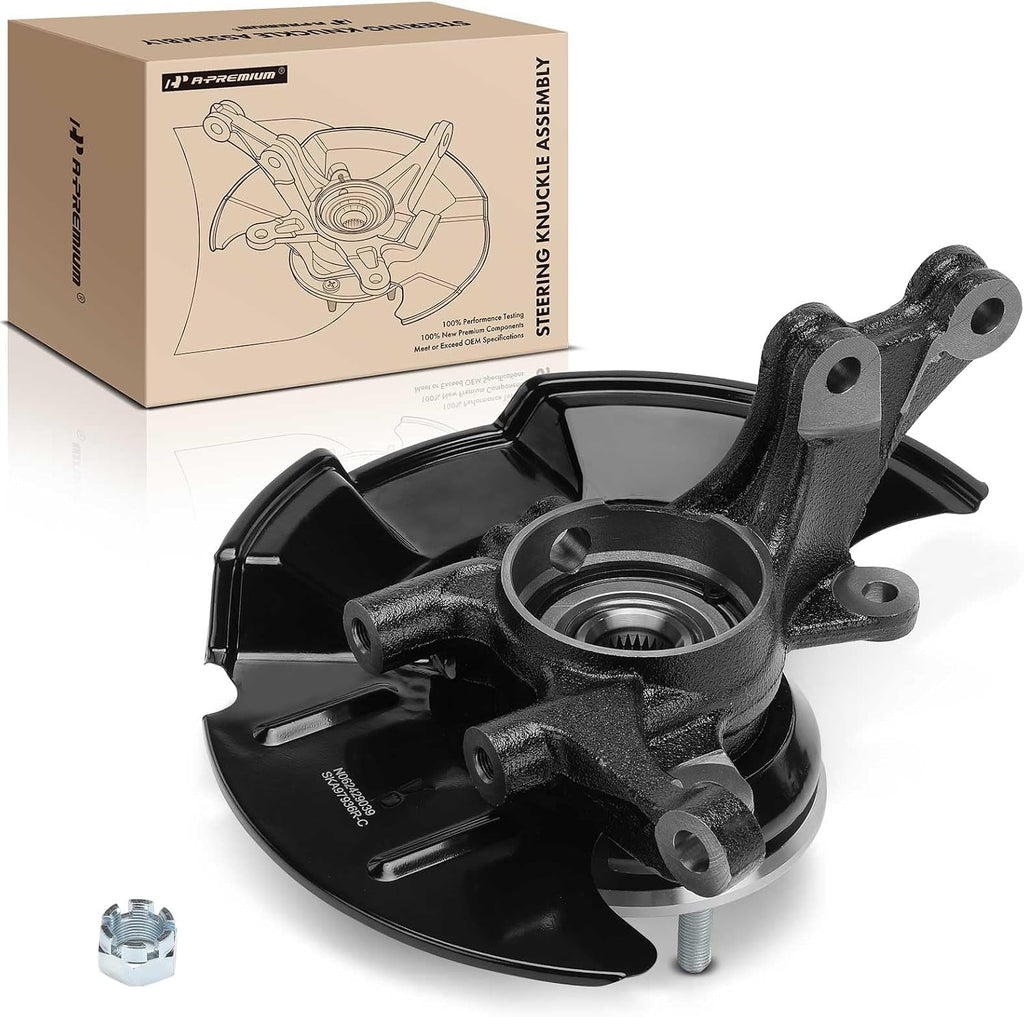 A-Premium Front Right Steering Knuckle & Wheel Bearing Hub Assembly