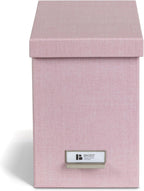 Bigso John Desktop File Box - Storage Solution and Document Organizer for Important Paperwork - Durable Hanging File