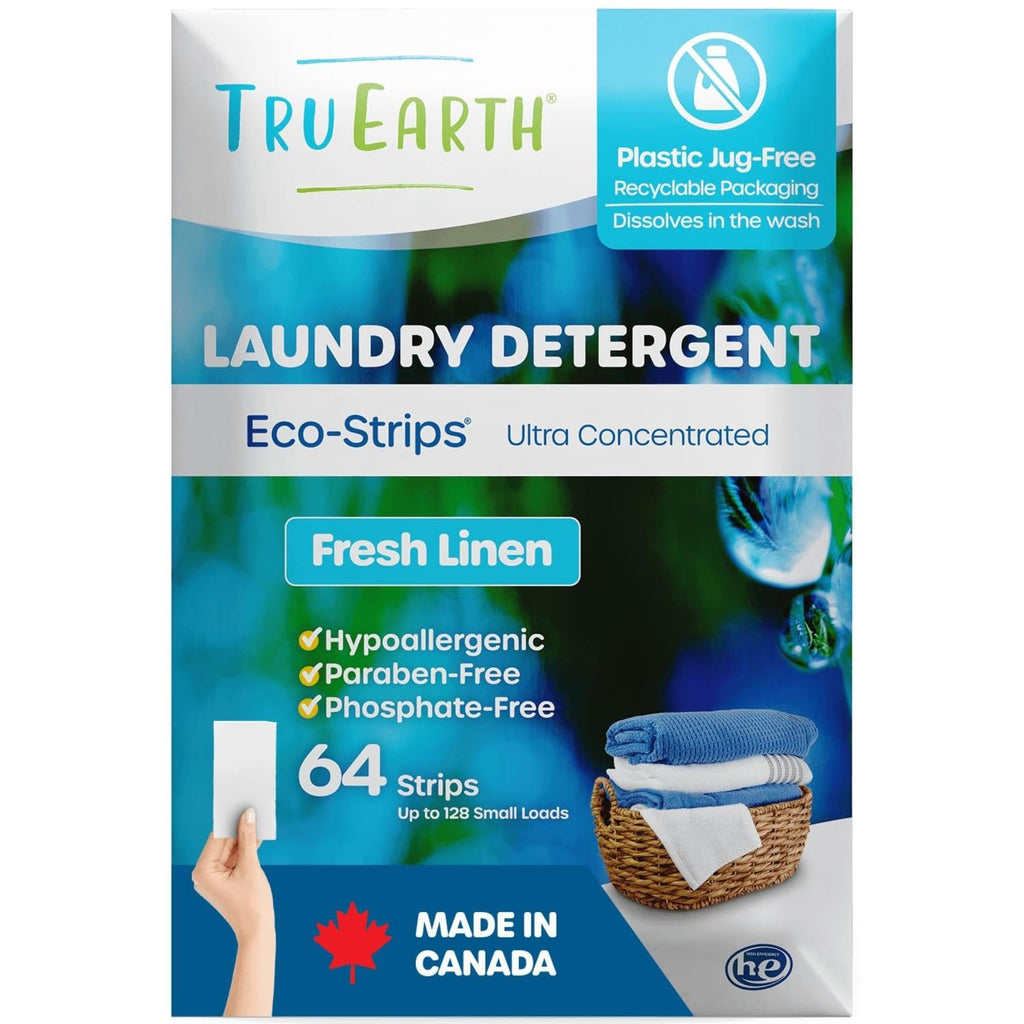 Dry Laundry Detergent Sheets, Fresh Linen, 128 Loads
