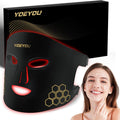Red Light Therapy for Face, 850nm Near Infrared LED Face Mask