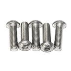 Fullerkreg M4-0.70 x 25mm Button Head Socket Cap Bolts, 50 Pcs