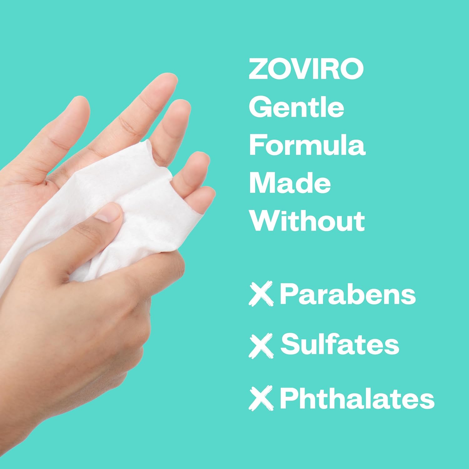 Hand Sanitizer Wipes, Moisturizing With Tea Tree Essential Oil, Ultra-Soft 100% Viscose, Hand Wipes Travel Size, Tea