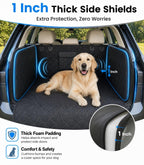 RYNVALE SUV Cargo Liner for Dogs, Full Coverage with Cushioned Sides