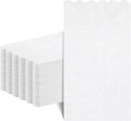 60 Pcs White Napkins, 2 Ply Disposable Scalloped Napkins