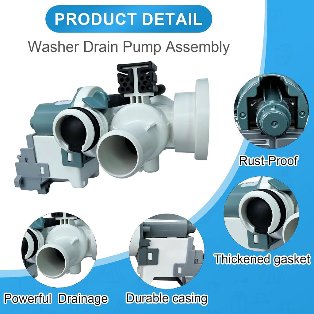 WF53BB8900ADUS WF51CG8000AWA5 WF50R8500AW Washer Drain Pump