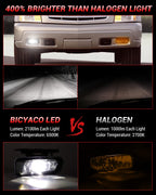 DOT LED Fog Lights Assembly for 2002-2006 Cadillac Escalade EXT ESV