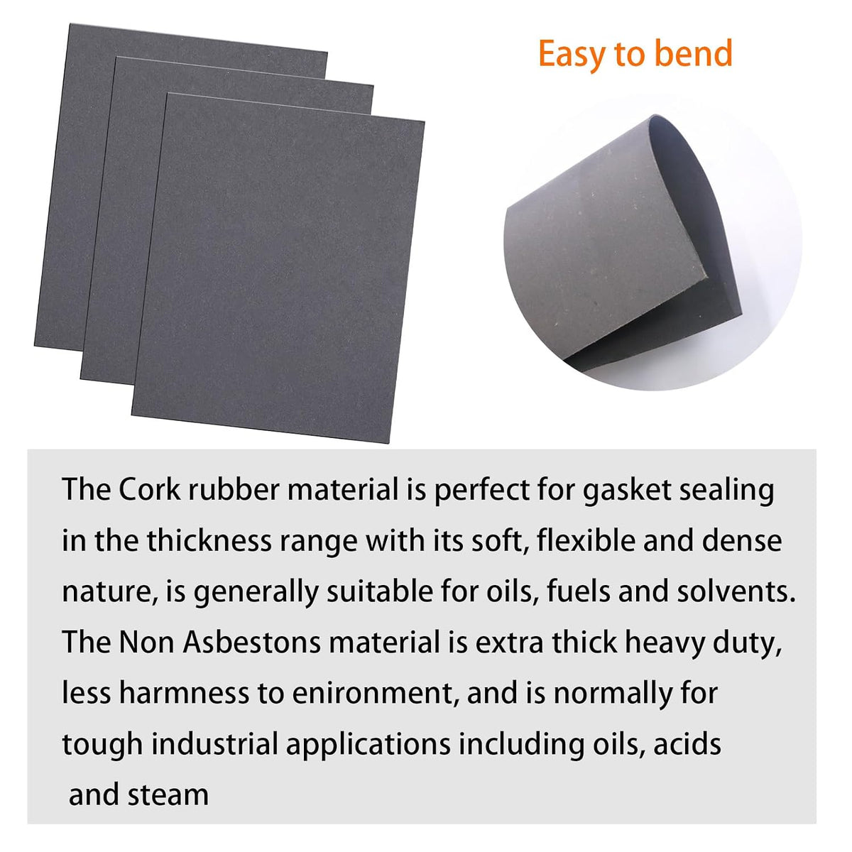 DVBB Gaskets Material Non Asbestos Materials-15 x11.8 in Gasket Material