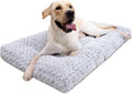 Washable Dog Bed Deluxe Plush Dog Crate Beds Comfy Kennel Pad Anti-Slip Pet Sleeping Mat for Large, Jumbo, Medium