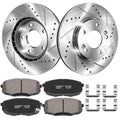 Front Brake Kit for Kia Soul 2014-2016# 31584 D1397