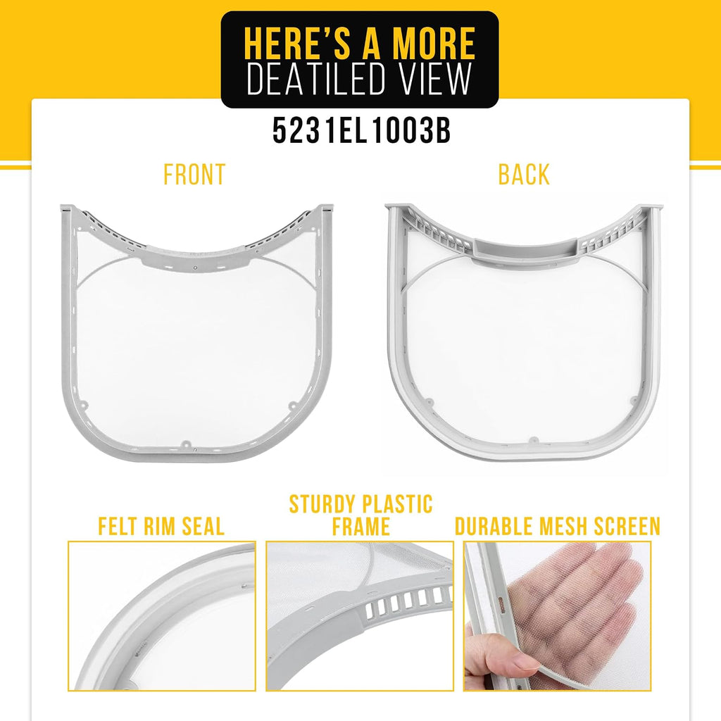 Dryer Lint Filter Screen for LG DLG2102W