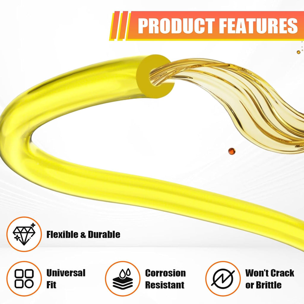 Podoy Fuel Line Kit with Primer Bulb & Fuel Filter for Small Engine Repair