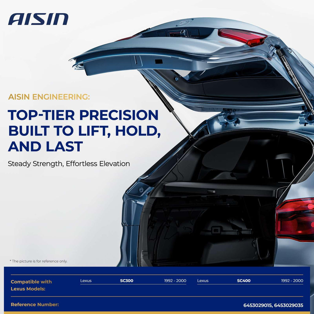 AISIN AFTERMARKET GAST-01159 2Pcs Rear Tailgate Lift Support Shock Strut