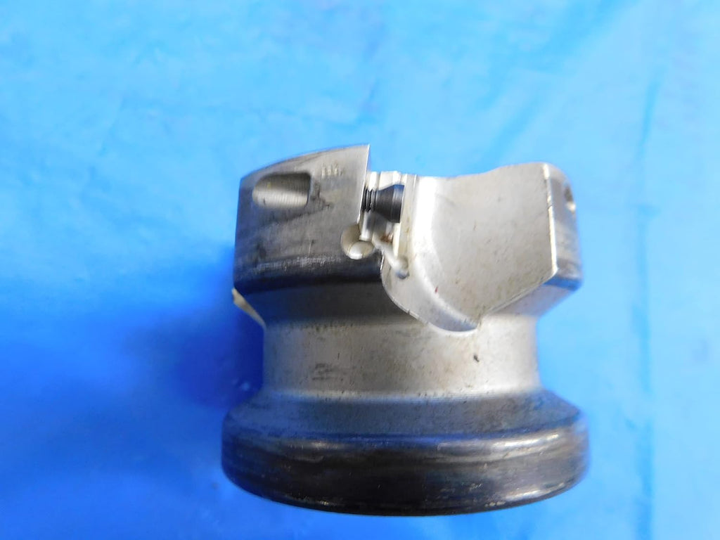 ISCAR ? 2 1/2" O.D. FACE Mill 1" Pilot 3/8" Key Holds 4 Inserts APKT - JH2640LVR
