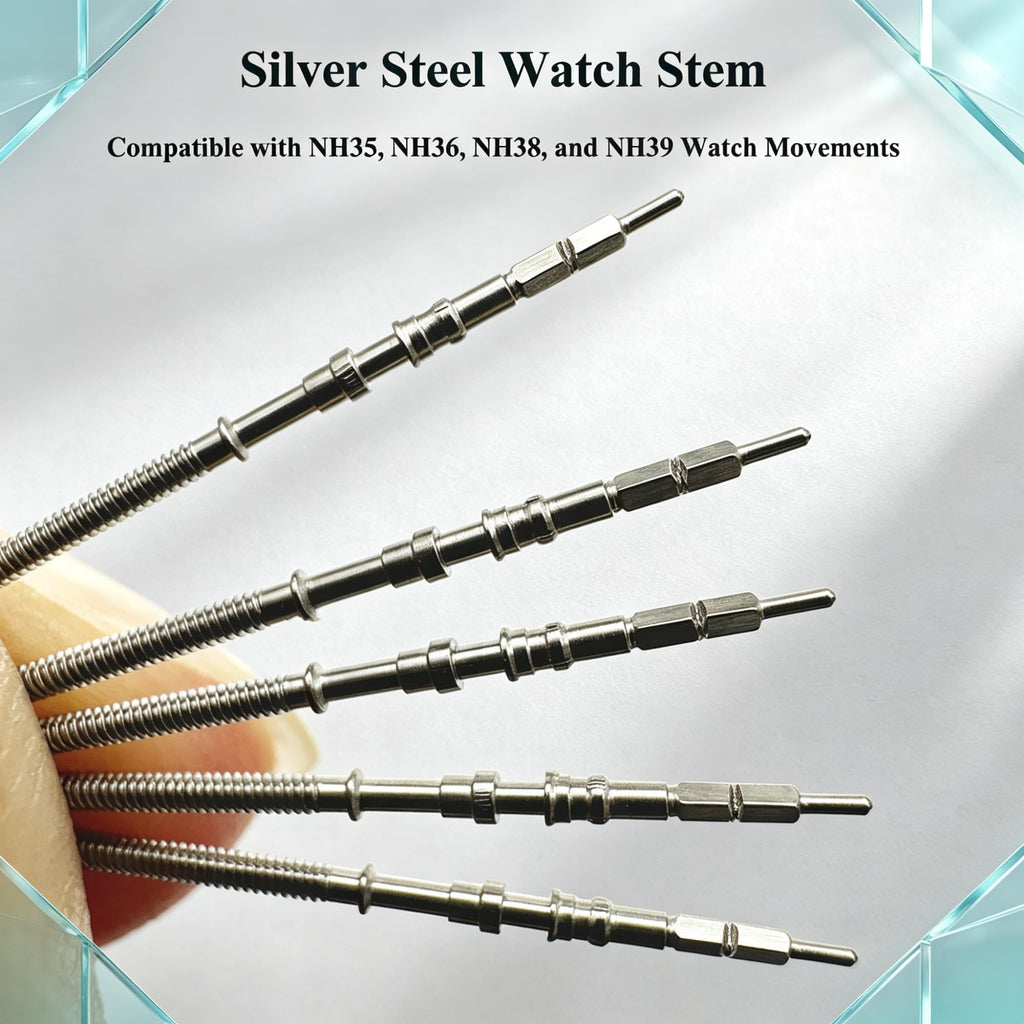 5Pack NH Series Watch Movement Stems Kit