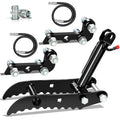 Mini Excavator Hydraulic Thumb for Typhon & AGT Excavators, 2Pcs L-Bracket