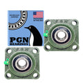 PGN UCF204-12 (2 Pack) Square Flange Bearing 3/4" Bore