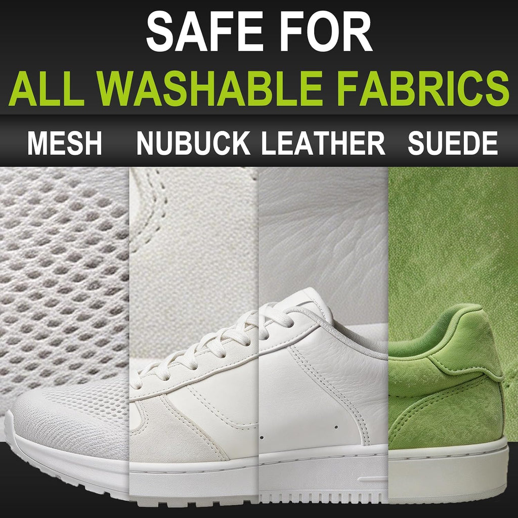 Sneaker Cleaning Kit Premium Foam Shoe Cleaner for White Shoes, PU & Synthetic Leather, Canvas, Mesh & Rubber Gentle