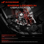 A-Premium Engine Motor and Transmission Mount Kit, with Differential Mount