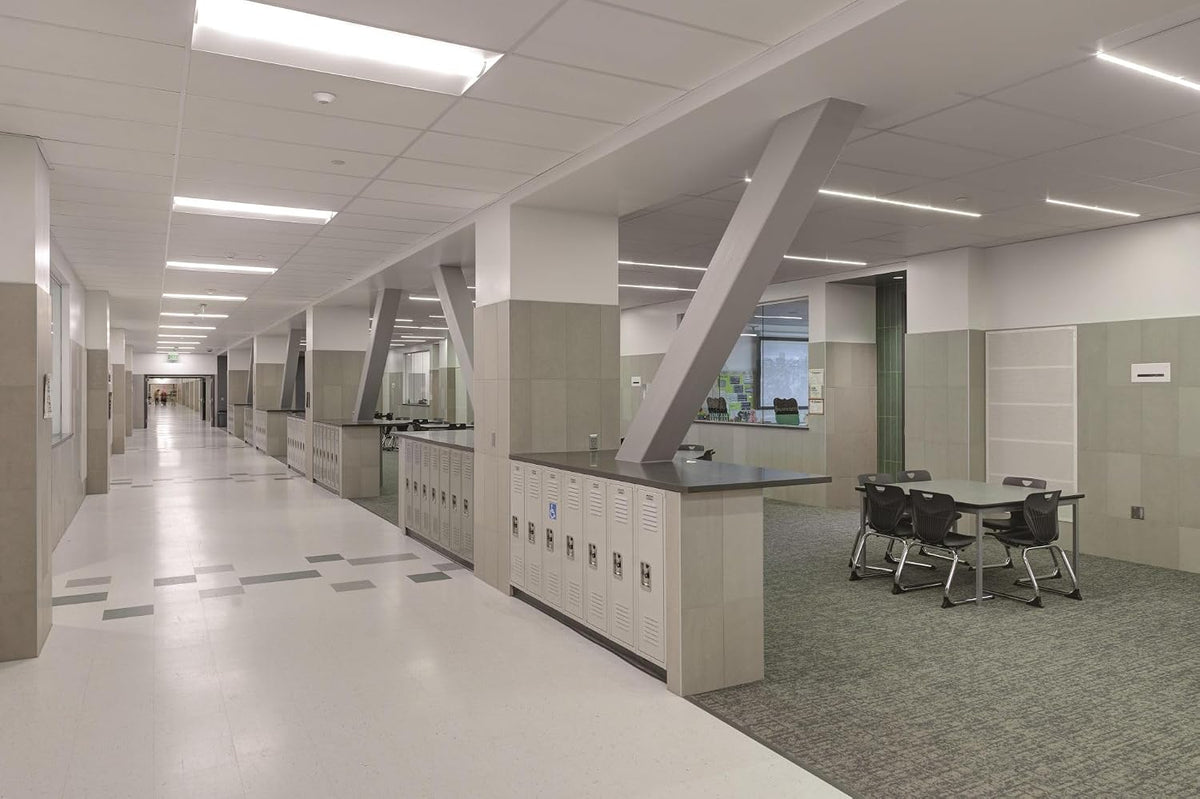 Lithonia Lighting 2x4 LED Troffer Light, 4000 Lumens, 4000K Cool White