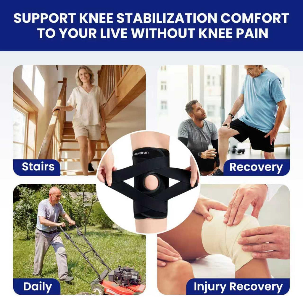 Knee Brace for Men & Women - ACL, MCL, Meniscus Tear Support & Arthritis Pain Relief - Stabilizing Knee Braces