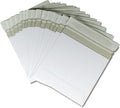 6x6 Rigid Paperboard Mailers, 15 Pack - Self-Seal Stay Flat Envelopes