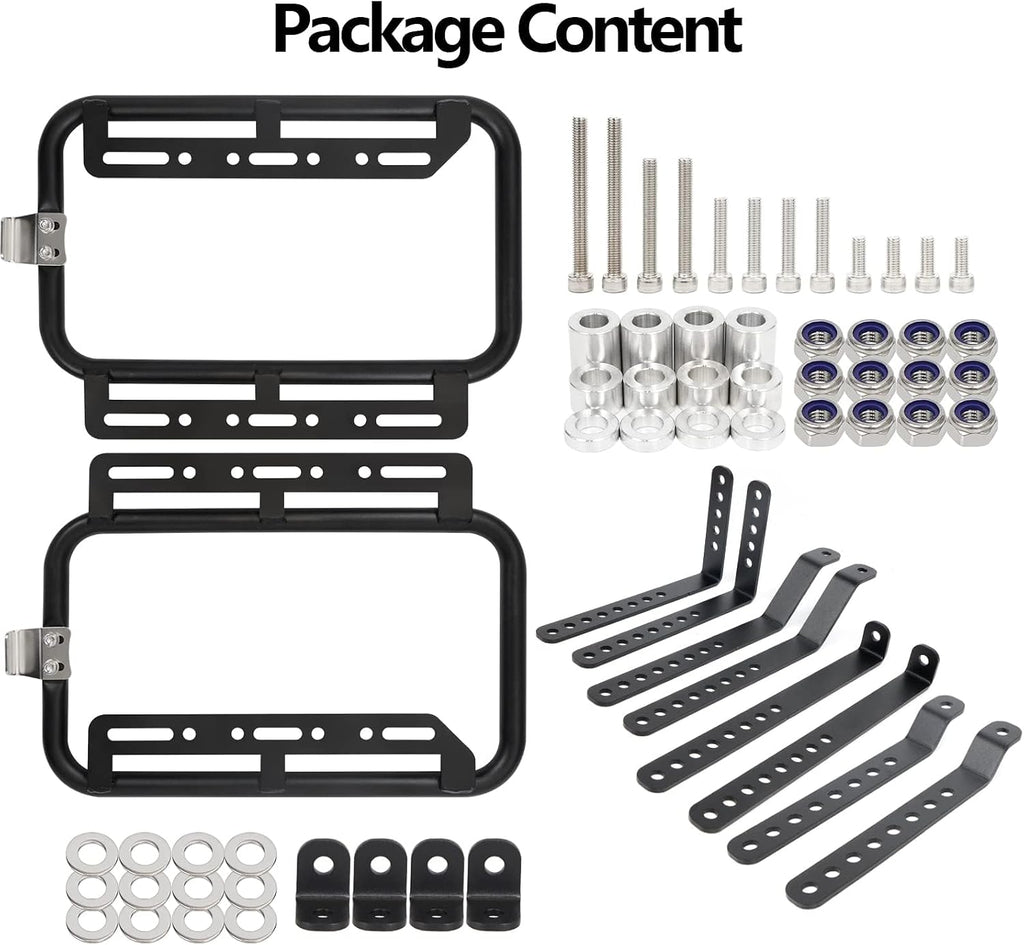 Universal Conversion Support Racks Upgrade Detachable Mounting Bracket Kit Aluminum Alloy Support Bar Fit For