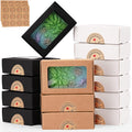 Soap Boxes for Homemade Soap, Soap Packaging Gift Box with Window