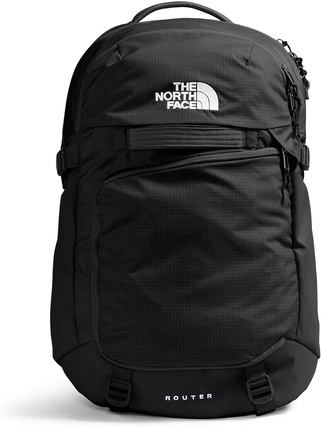 The North Face Router Everyday Laptop Backpack - Daypack, Water Repellent, Laptop Sleeve, Reflective Details, TNF