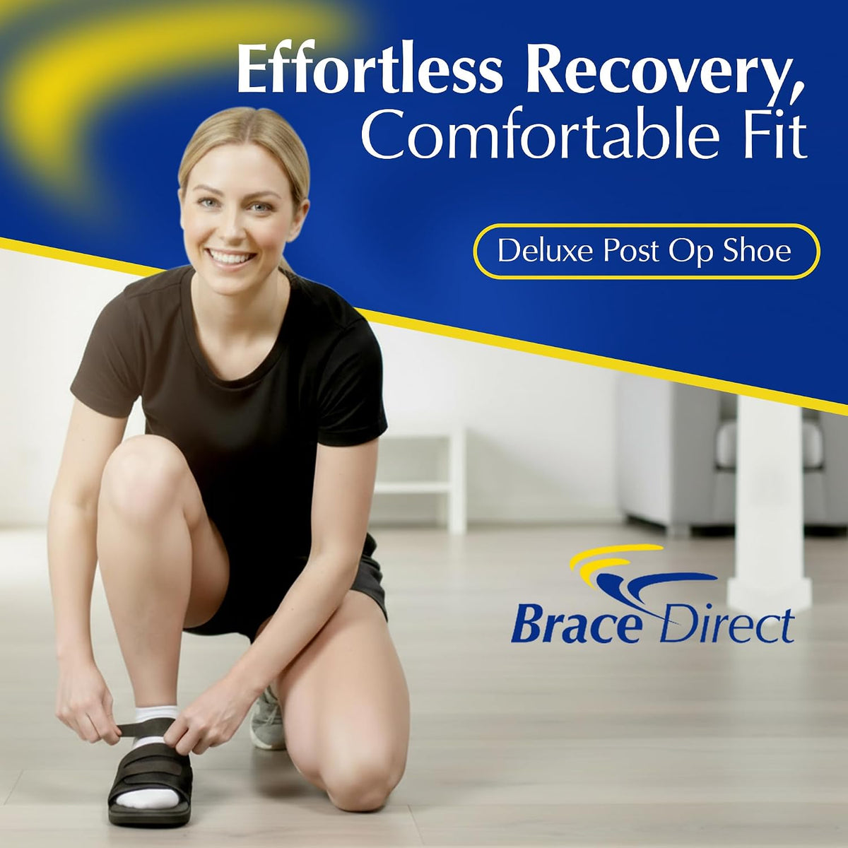 Deluxe Post Op Shoe for Broken Toe & Surgery Recovery L3260