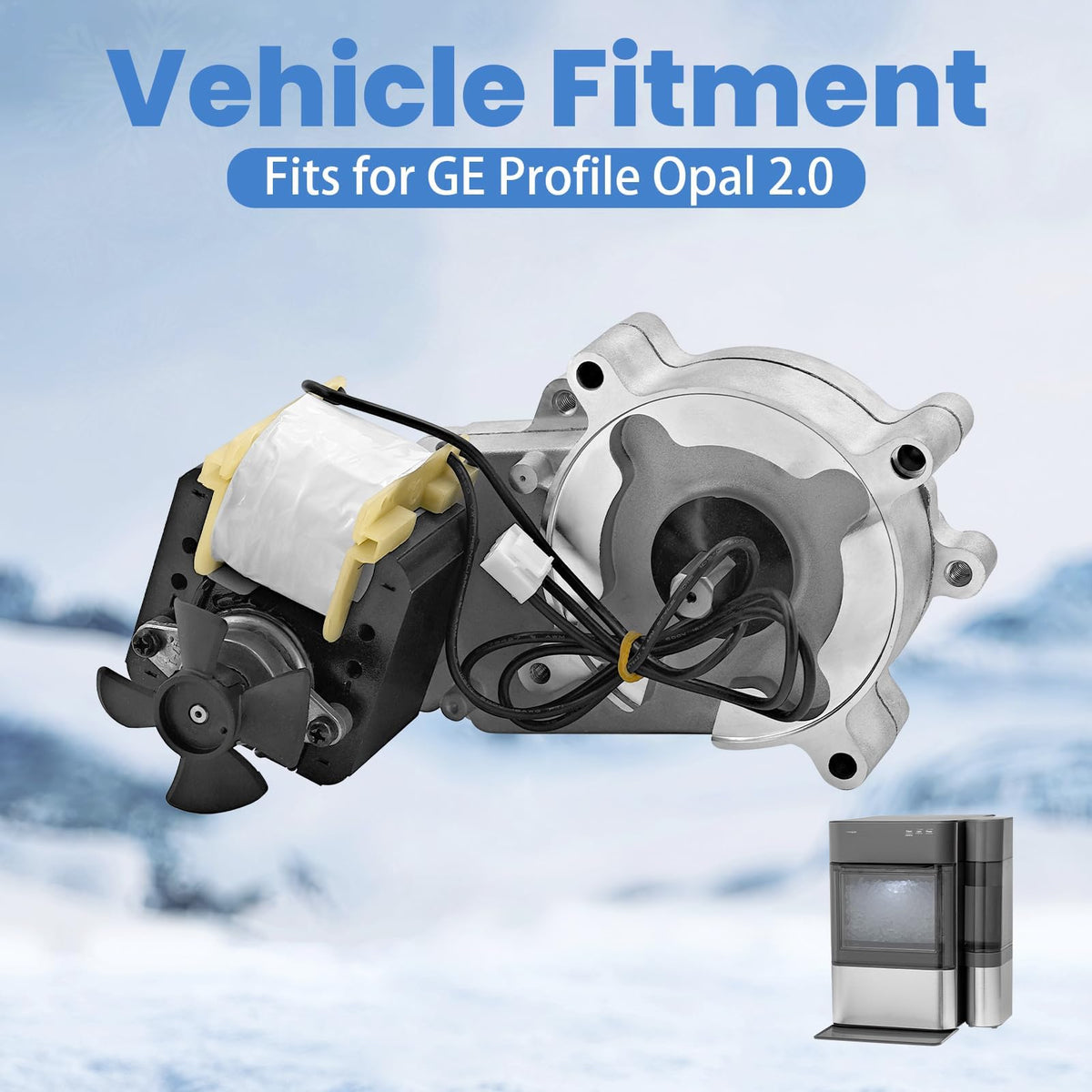 LUFT MEISTER Ice Maker Gear Box Assy Fits for GE Profile Opal 2.0