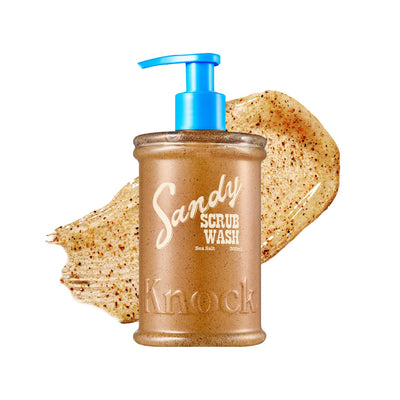 Sandy Scrub Wash Sea Salt, Exfoliating Body Cleanser