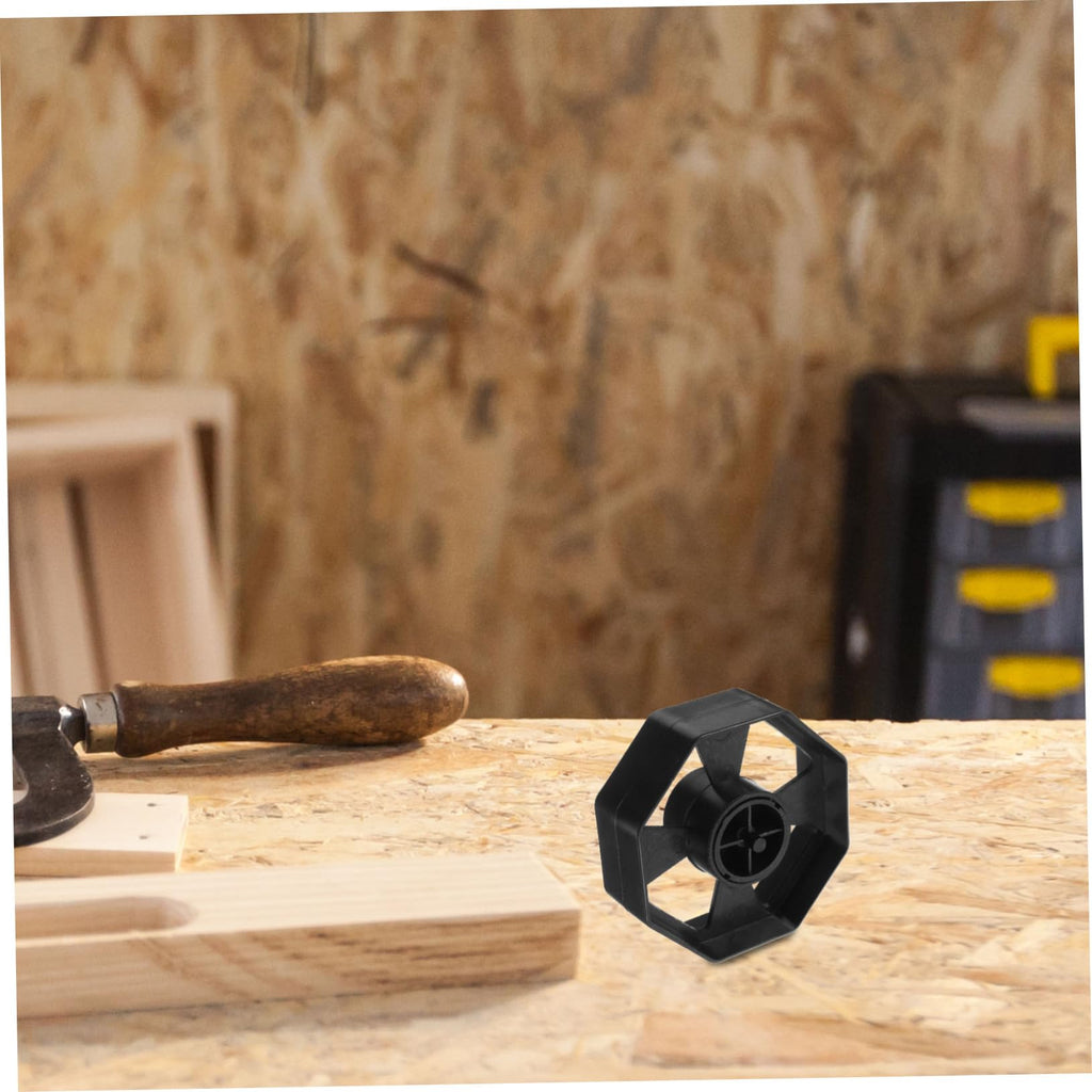6Pcs Tape Dispenser Replacement Cores, Black Plastic Roll Inserts